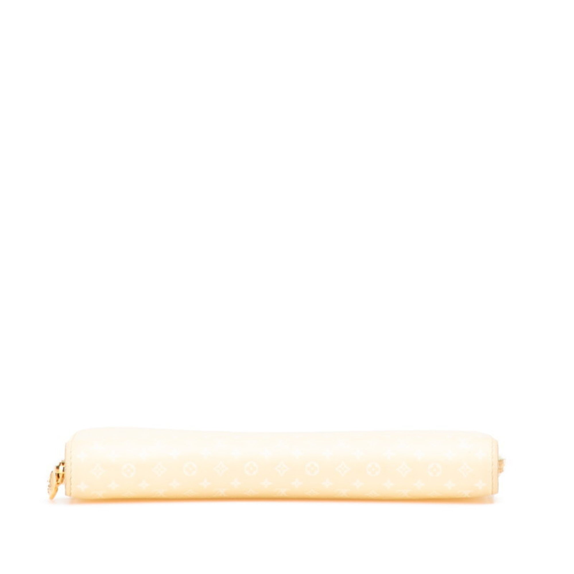 Louis Vuitton Yellow Leather Coin Purse/Coin Case (Pre-Owned)