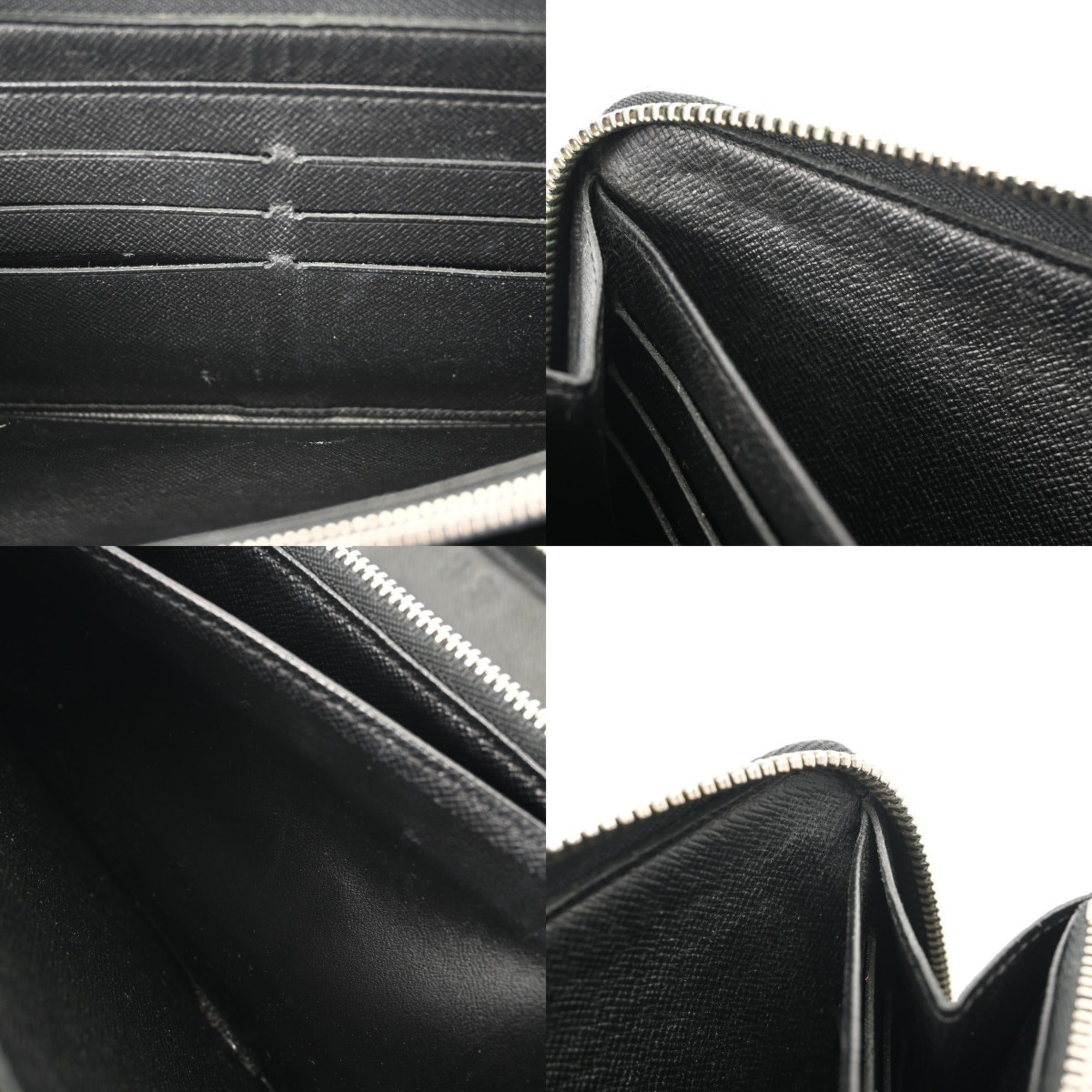Louis Vuitton Damier Graphite Black Gray Damier Canvas Long Wallet (Bi-Fold) (Pre-Owned)