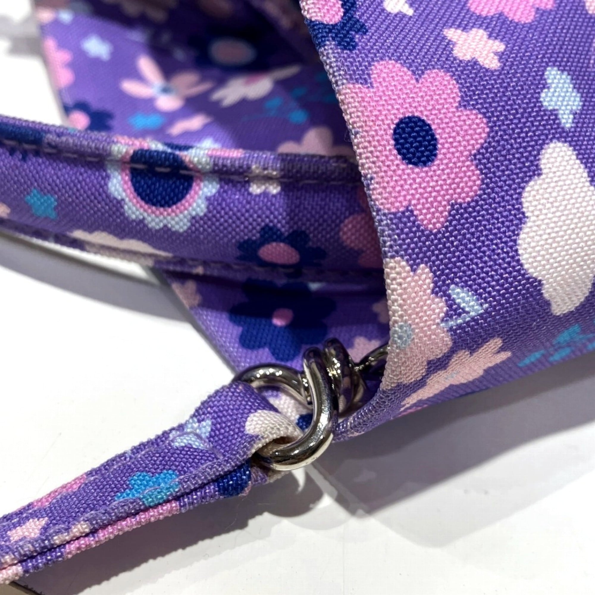 Balenciaga Purple Canvas Shoulder Bag (Pre-Owned)