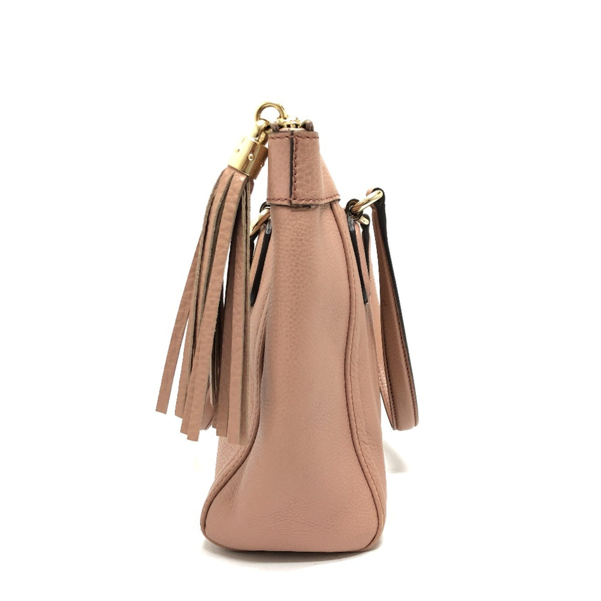 Gucci Beige Leather Handbag (Pre-Owned)