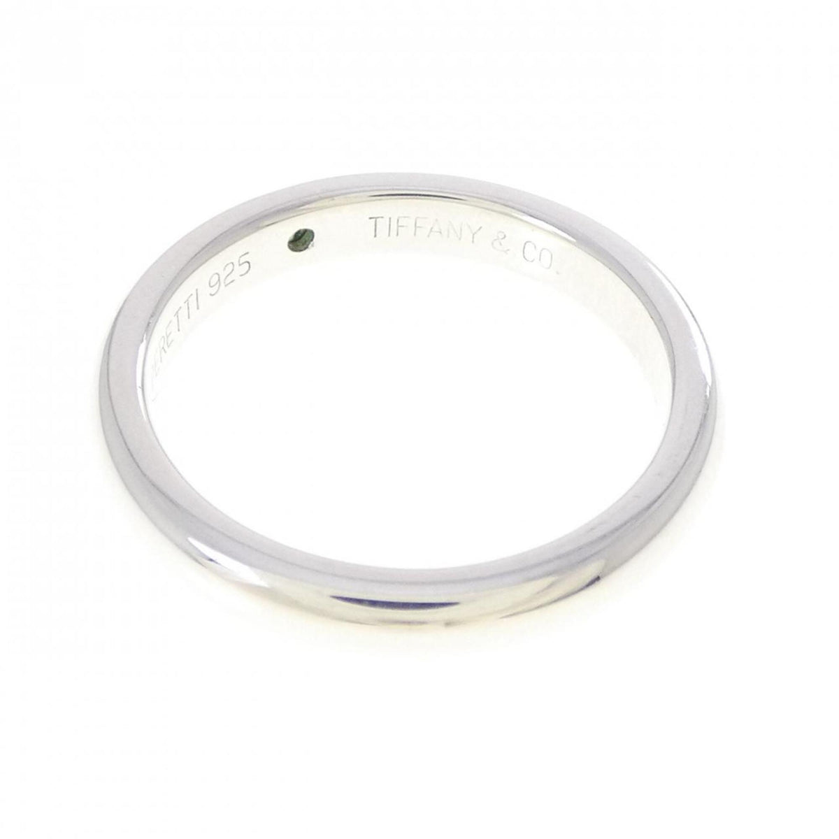 Tiffany Silver Silver 925 Band Ring (Pre-Owned)