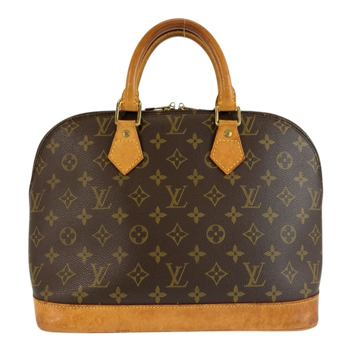 Louis Vuitton Monogram Brown Pvc Leather Handbag (Pre-Owned)