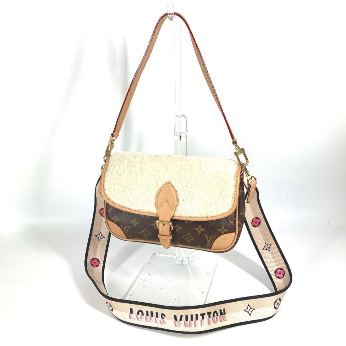 Louis Vuitton Brown Monogram Shoulder Bag Tote Bag (Pre-Owned)