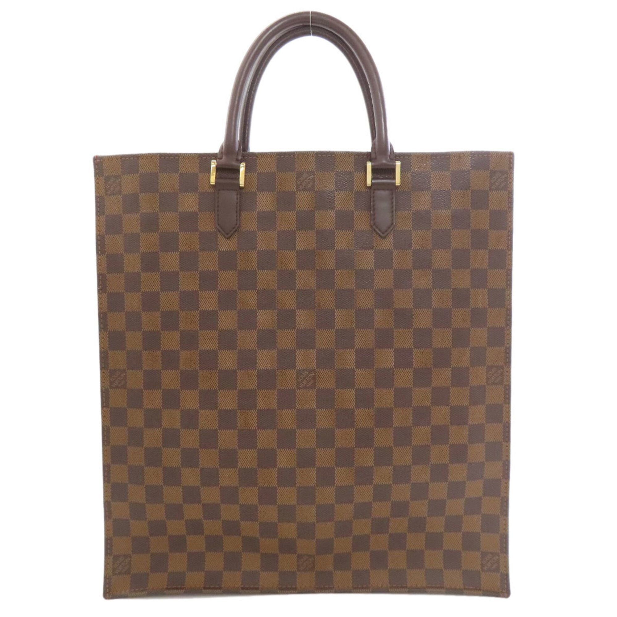 Louis Vuitton Damier Canvas Ebene Damier Canvas Tote Bag (Pre-Owned)
