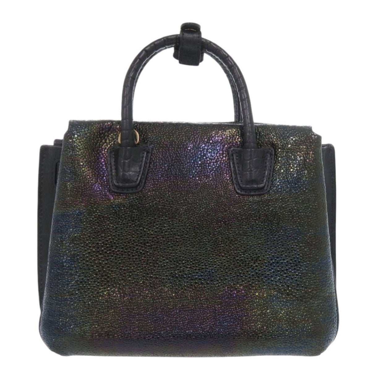 Mcm Black Patent Leather Handbag (Pre-Owned)