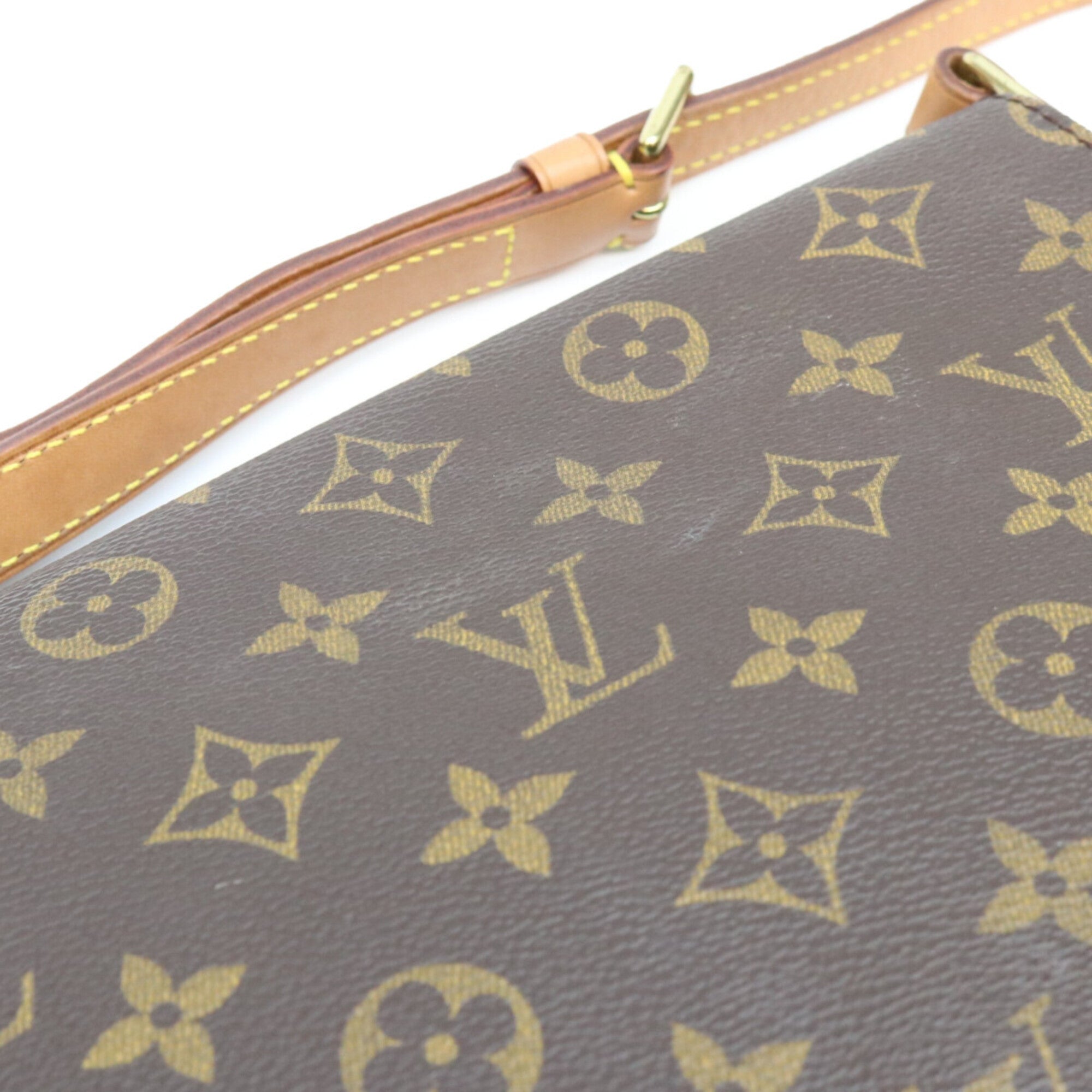 Louis Vuitton Brown Monogram Shoulder Bag (Pre-Owned)