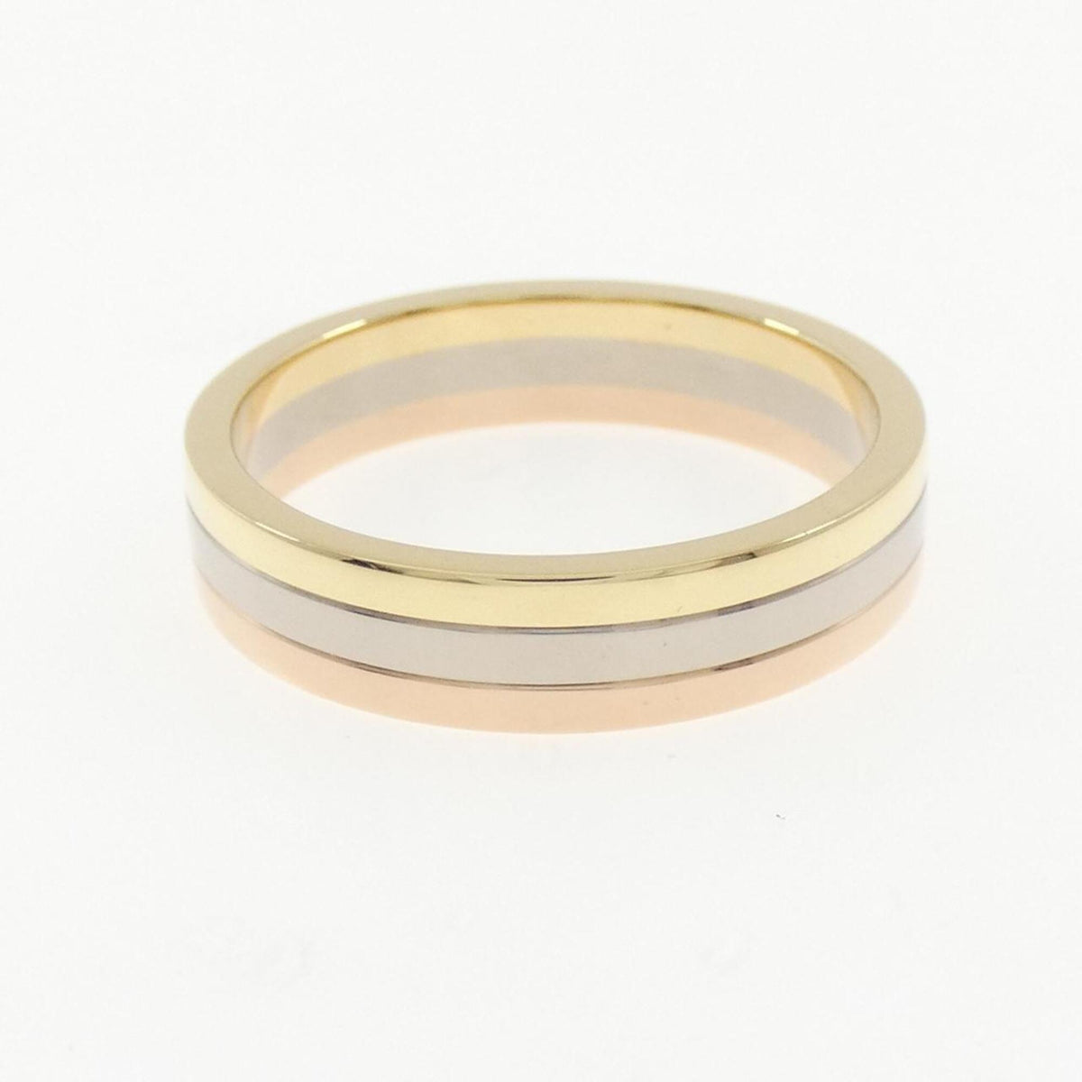 Cartier Pink Gold White Gold Yellow Gold Yellow Gold (18K) Pink Gold (18K) White Gold (18K) Band Ring (Pre-Owned)