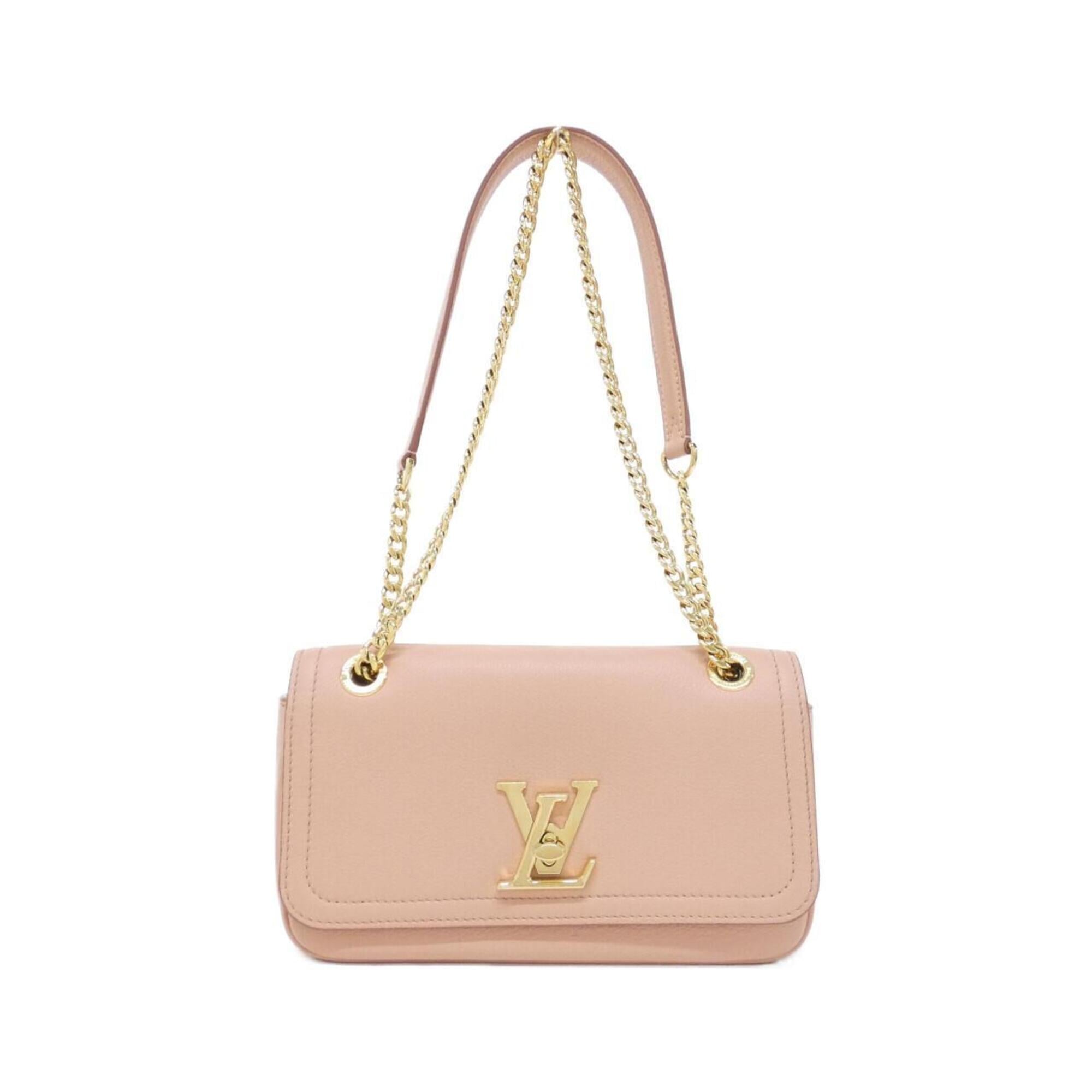 Louis Vuitton Rose Leather Shoulder Bag (Pre-Owned)