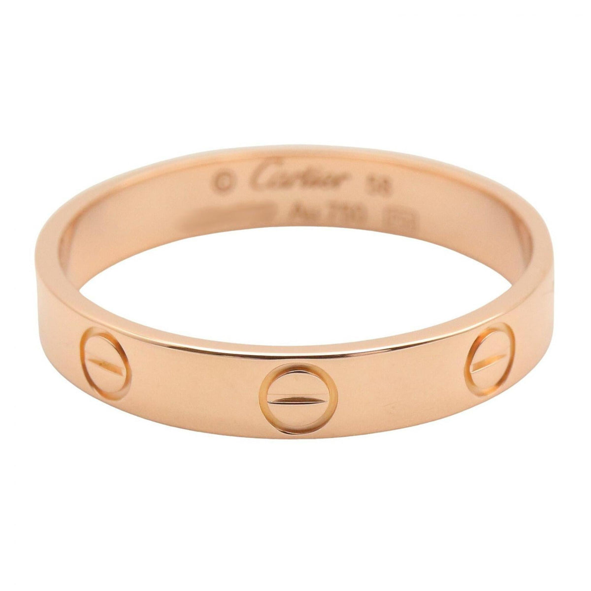 Cartier Pink Gold Pink Gold (18K) Band Ring (Pre-Owned)