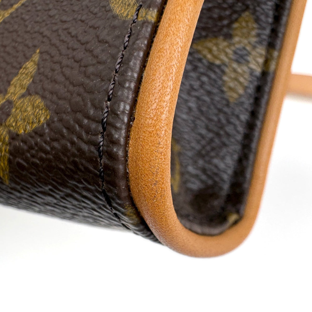 Louis Vuitton Brown Monogram Fanny Pack Pochette Pouch Sling Bag (Pre-Owned)
