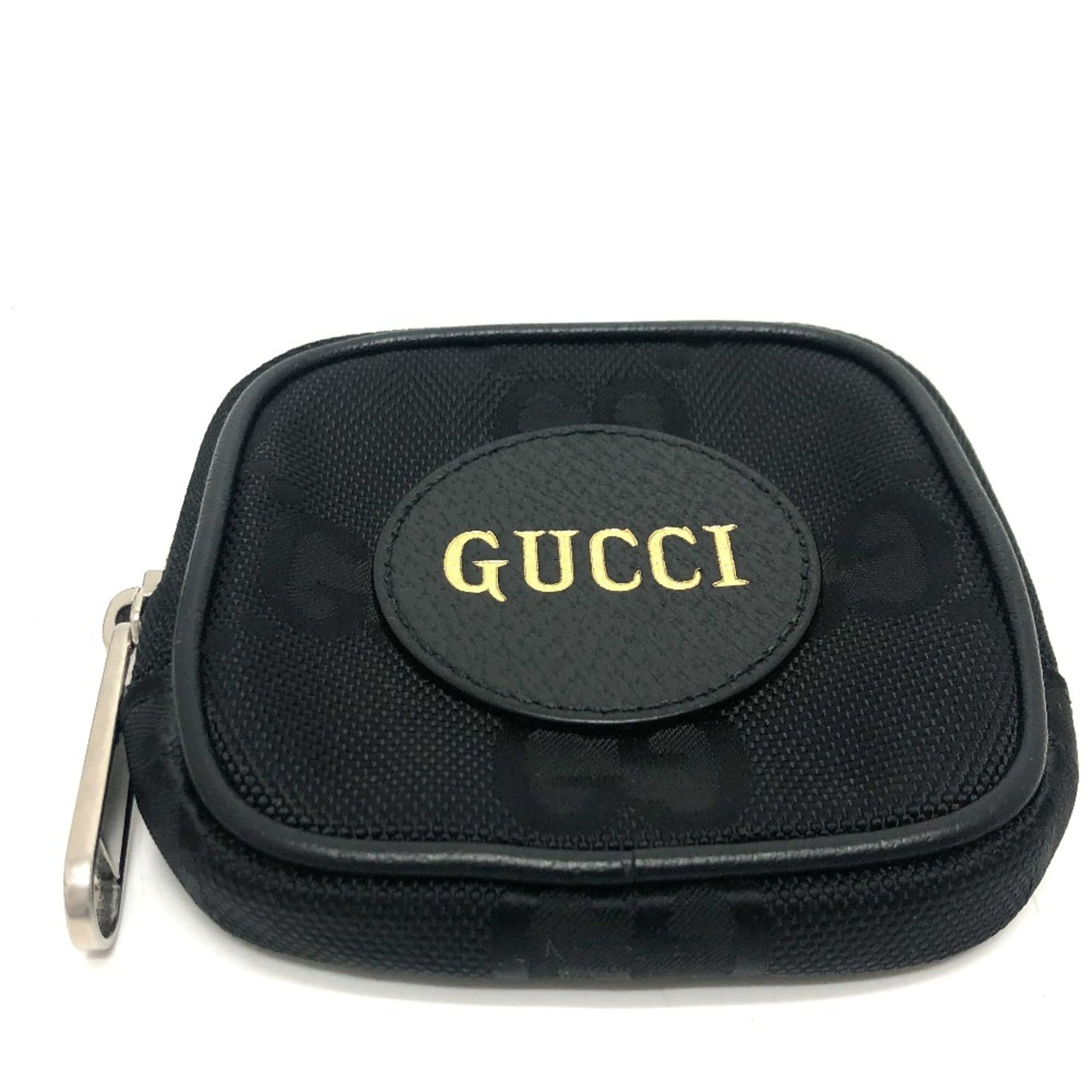 Gucci Black Gg Canvas Coin Purse/Coin Case (Pre-Owned)