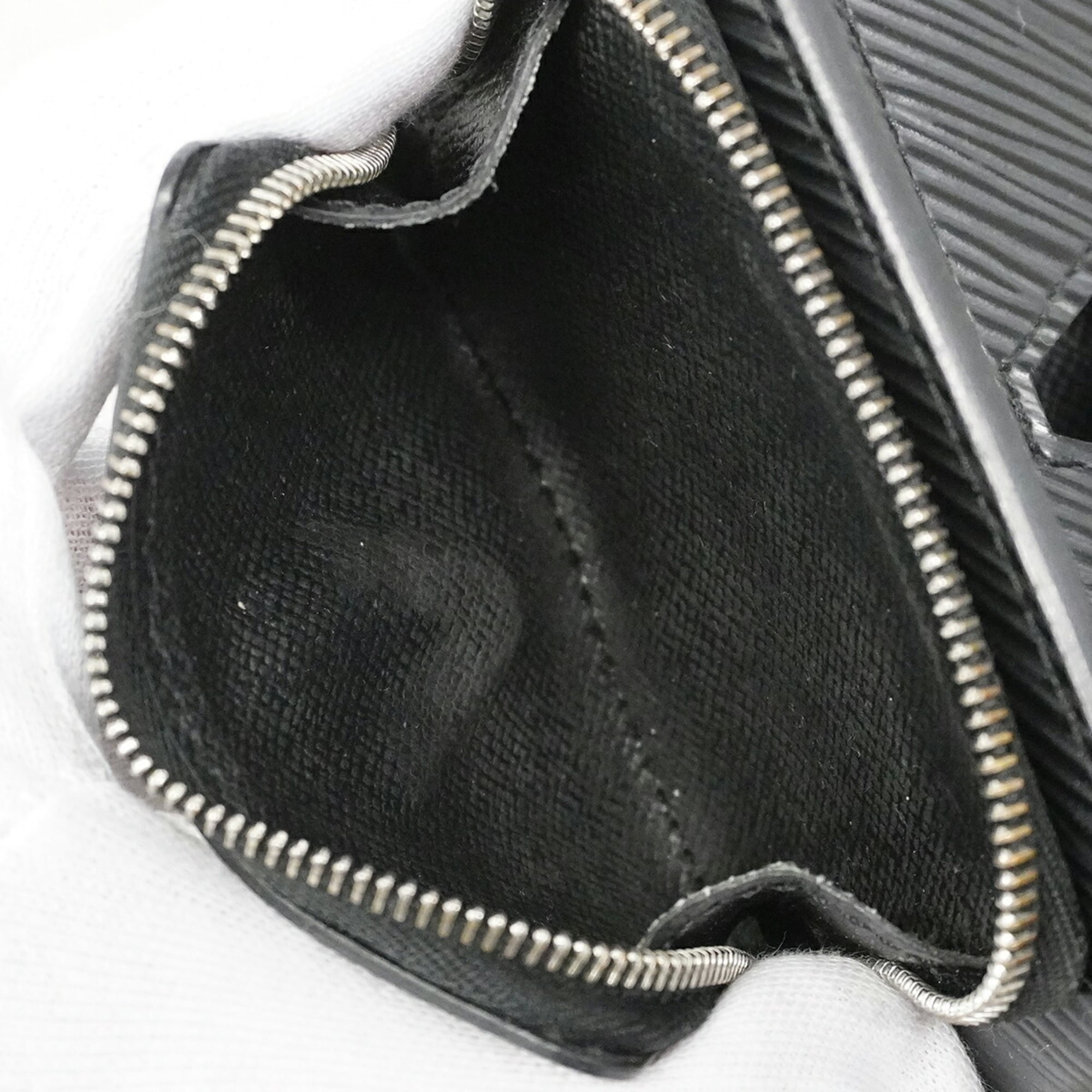 Louis Vuitton Noir Wallet (Tri-Fold) (Pre-Owned)