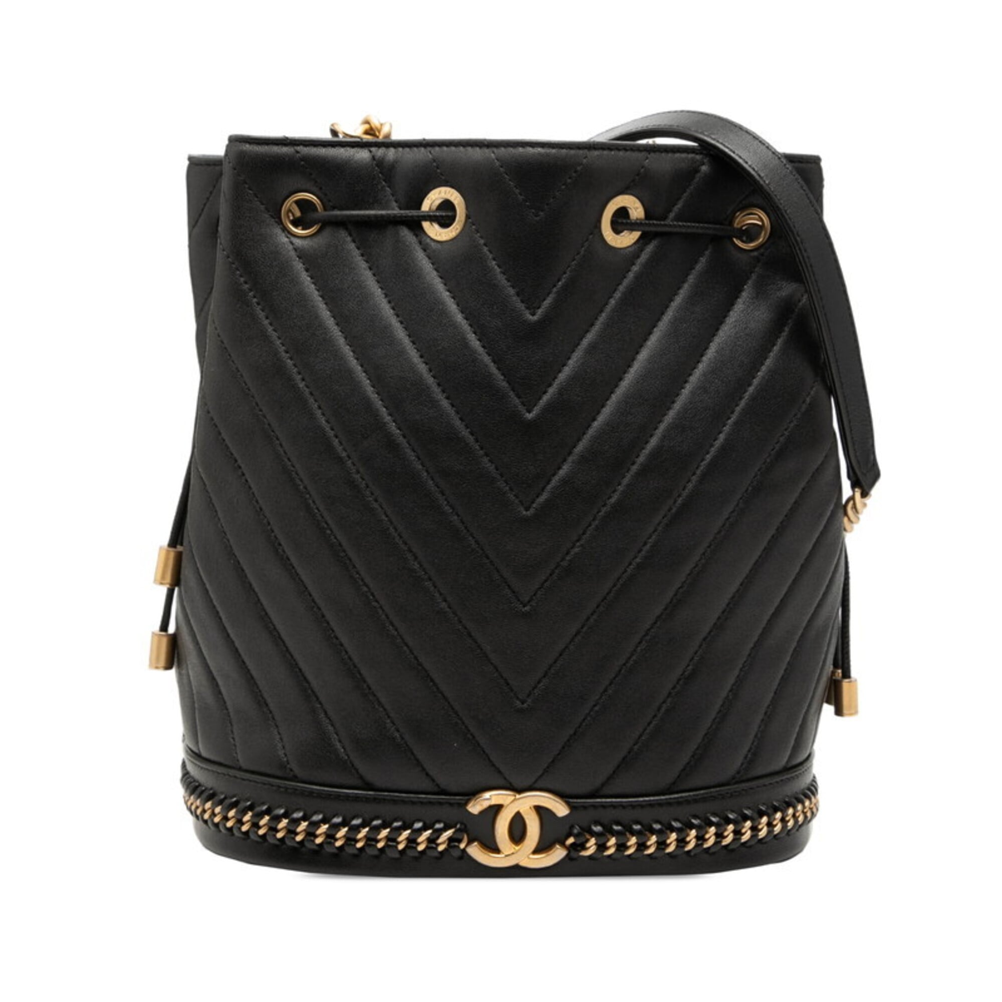 Chanel Black Shoulder Bag (Pre-Owned)