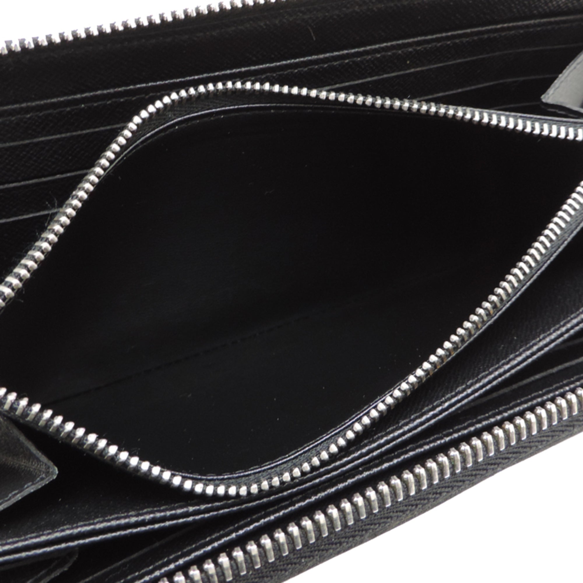 Louis Vuitton Black Noir Epi Leather Long Wallet (Bi-Fold) (Pre-Owned)