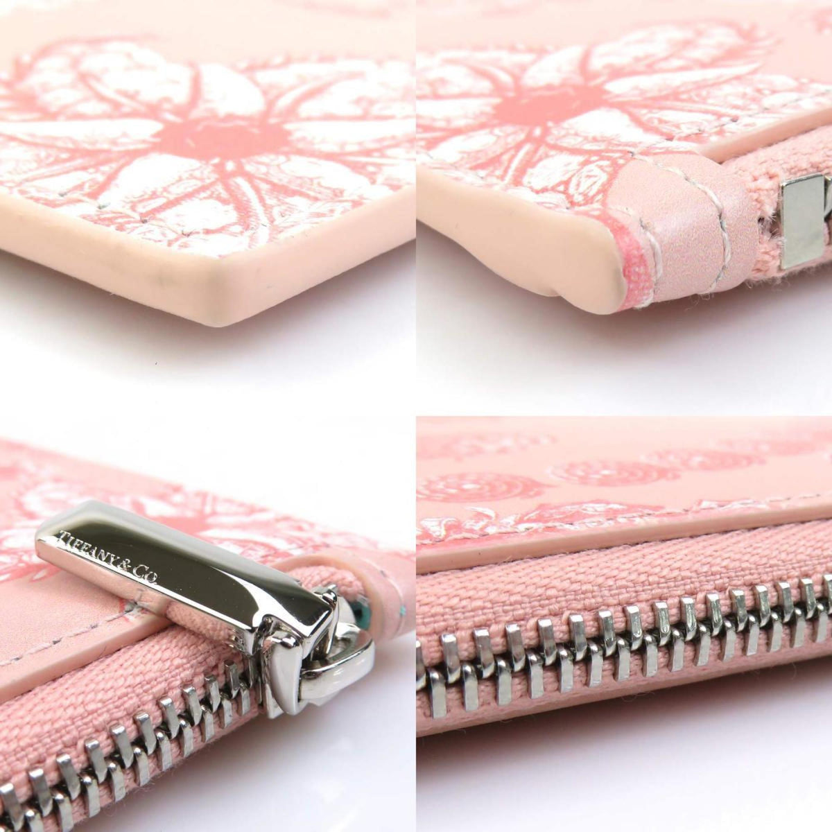 Tiffany Pink Leather Clutch Bag (Pre-Owned)