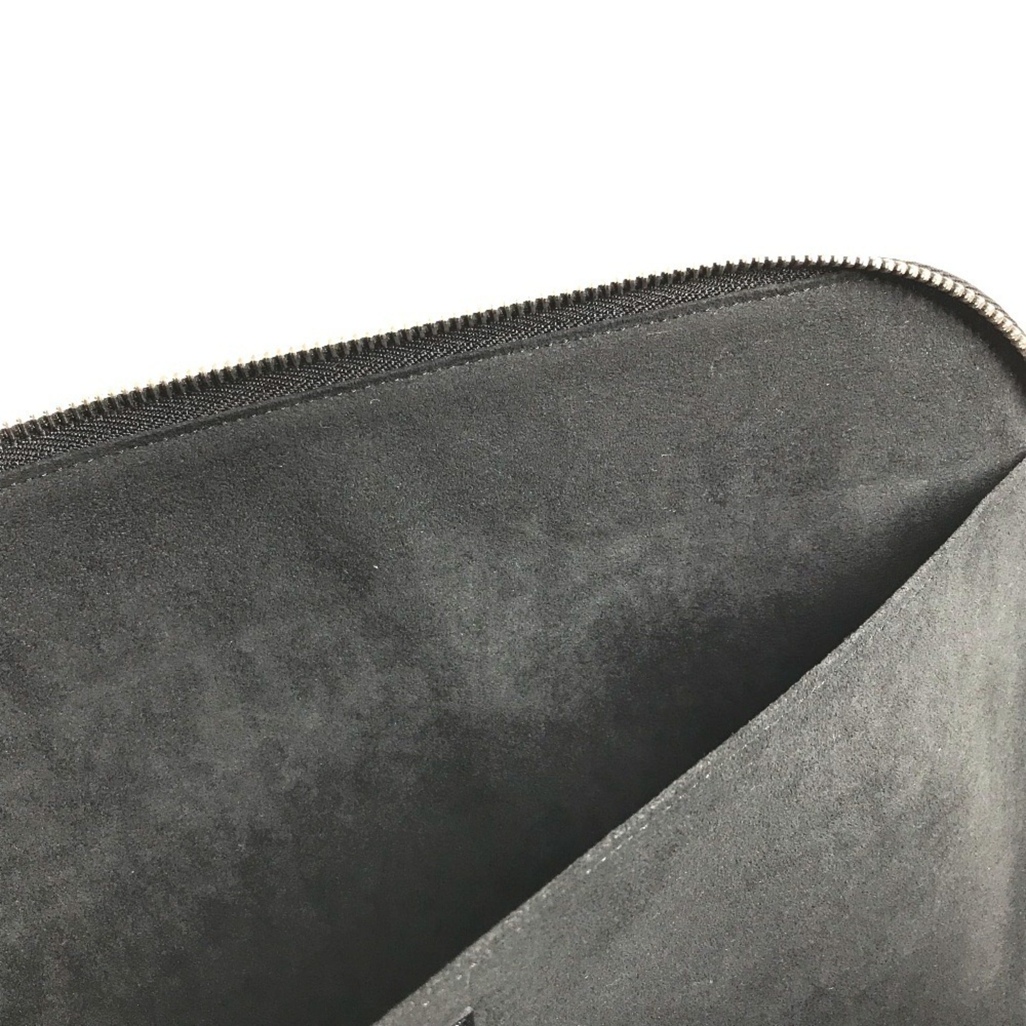 Louis Vuitton Epi Black Noir Epi Leather Clutch Bag Handbag Pochette (Pre-Owned)