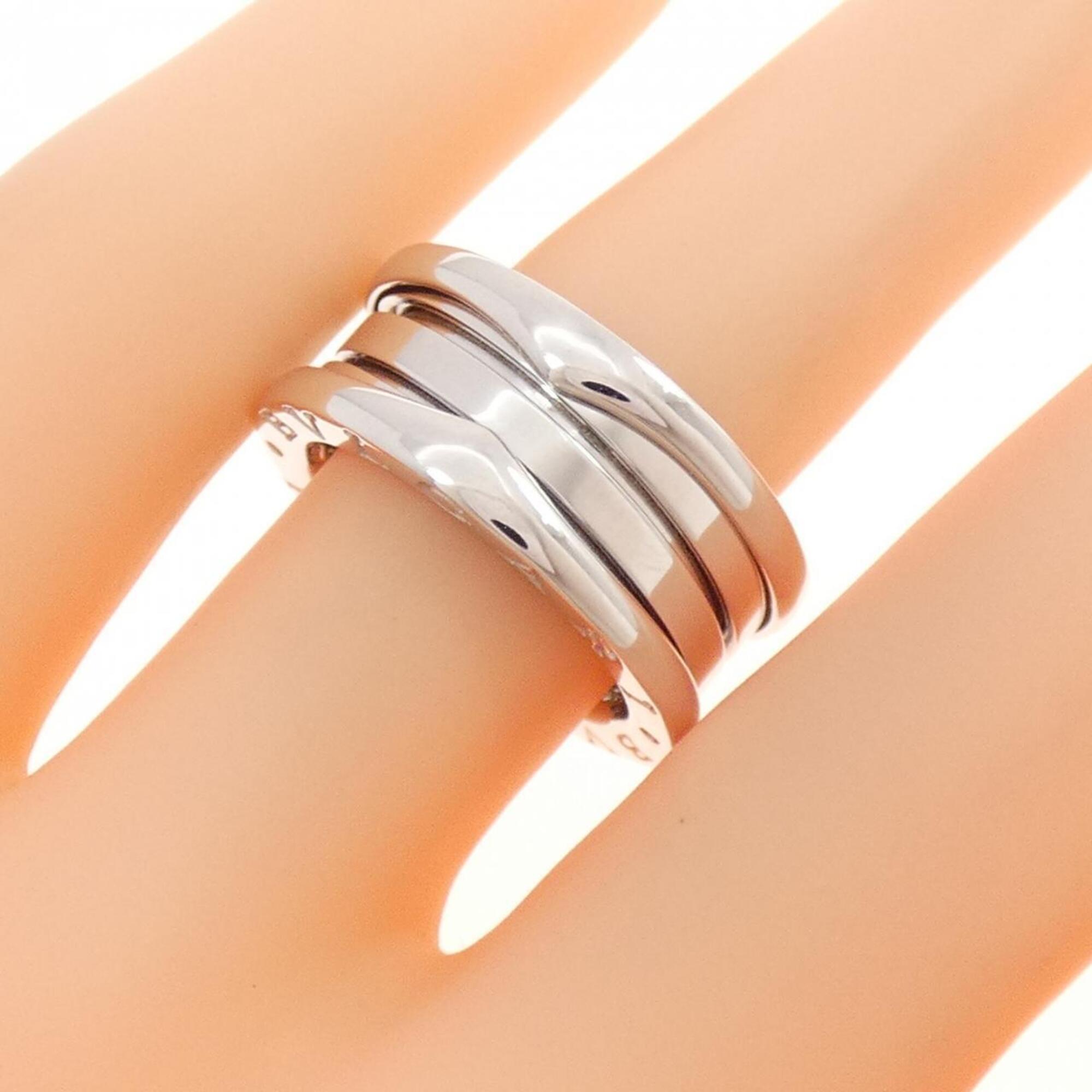 Bvlgari White Gold White Gold (18K) Band Ring (Pre-Owned)