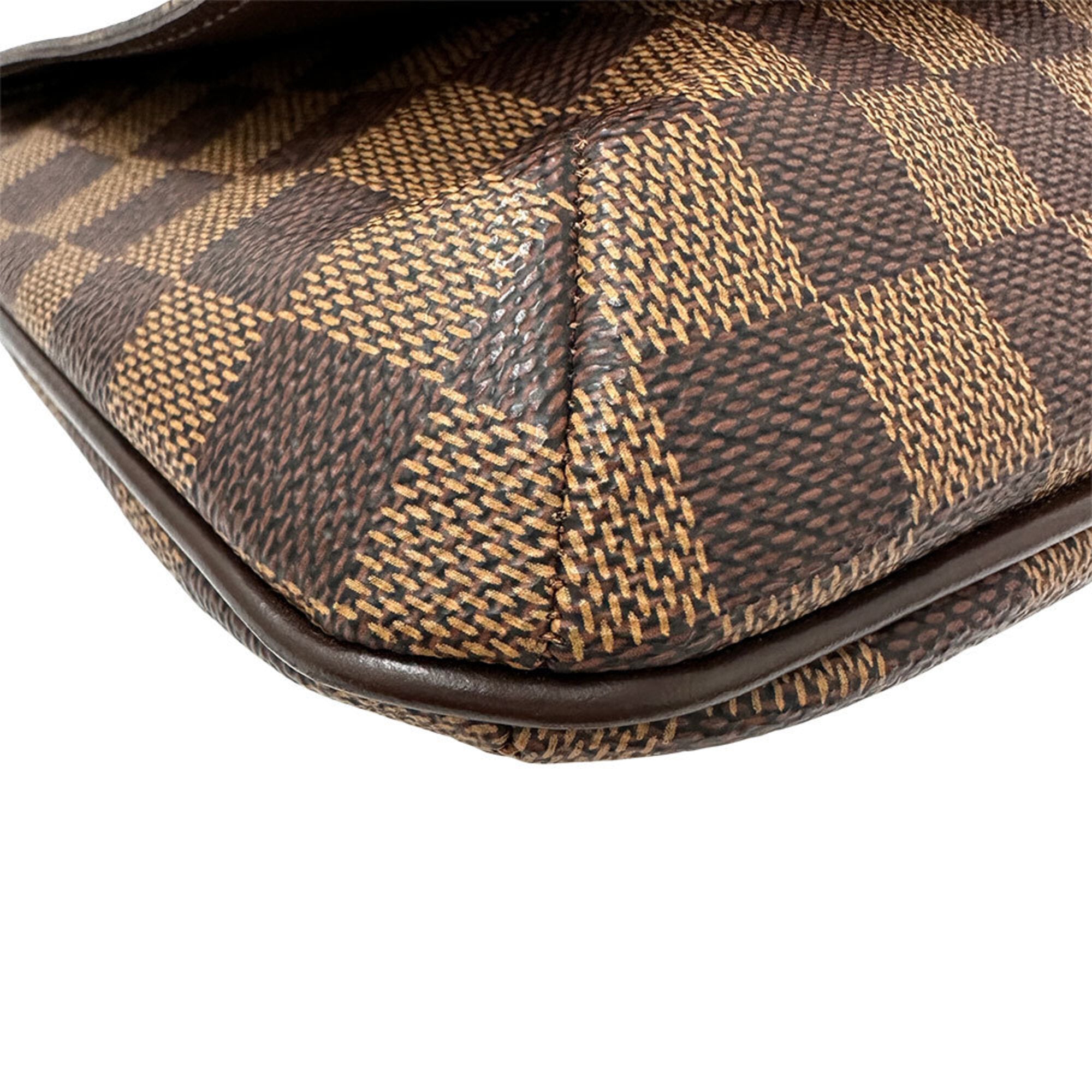 Louis Vuitton Brown Damier Canvas Handbag Shoulder Bag (Pre-Owned)
