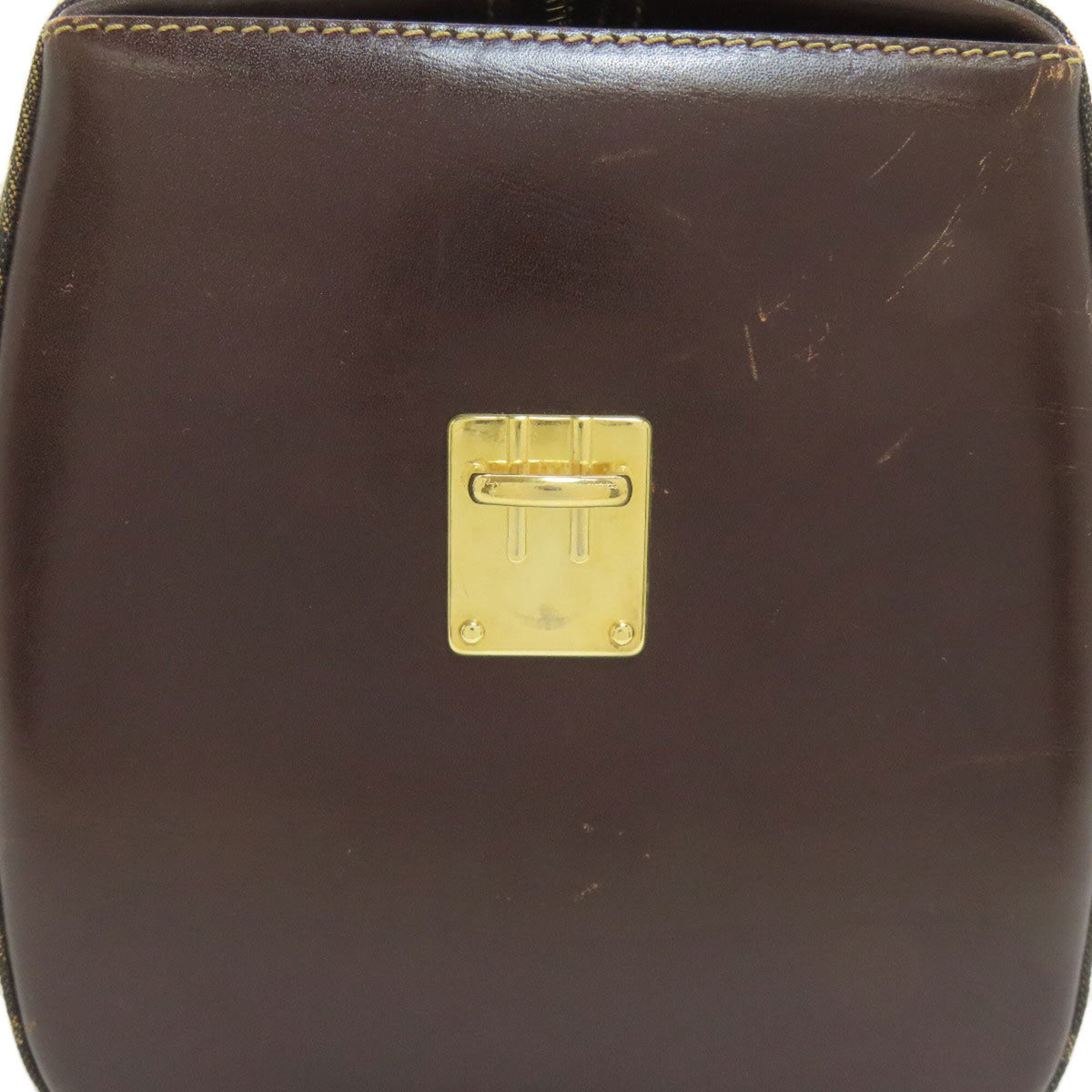 Fendi Brown Zucca Handbag (Pre-Owned)