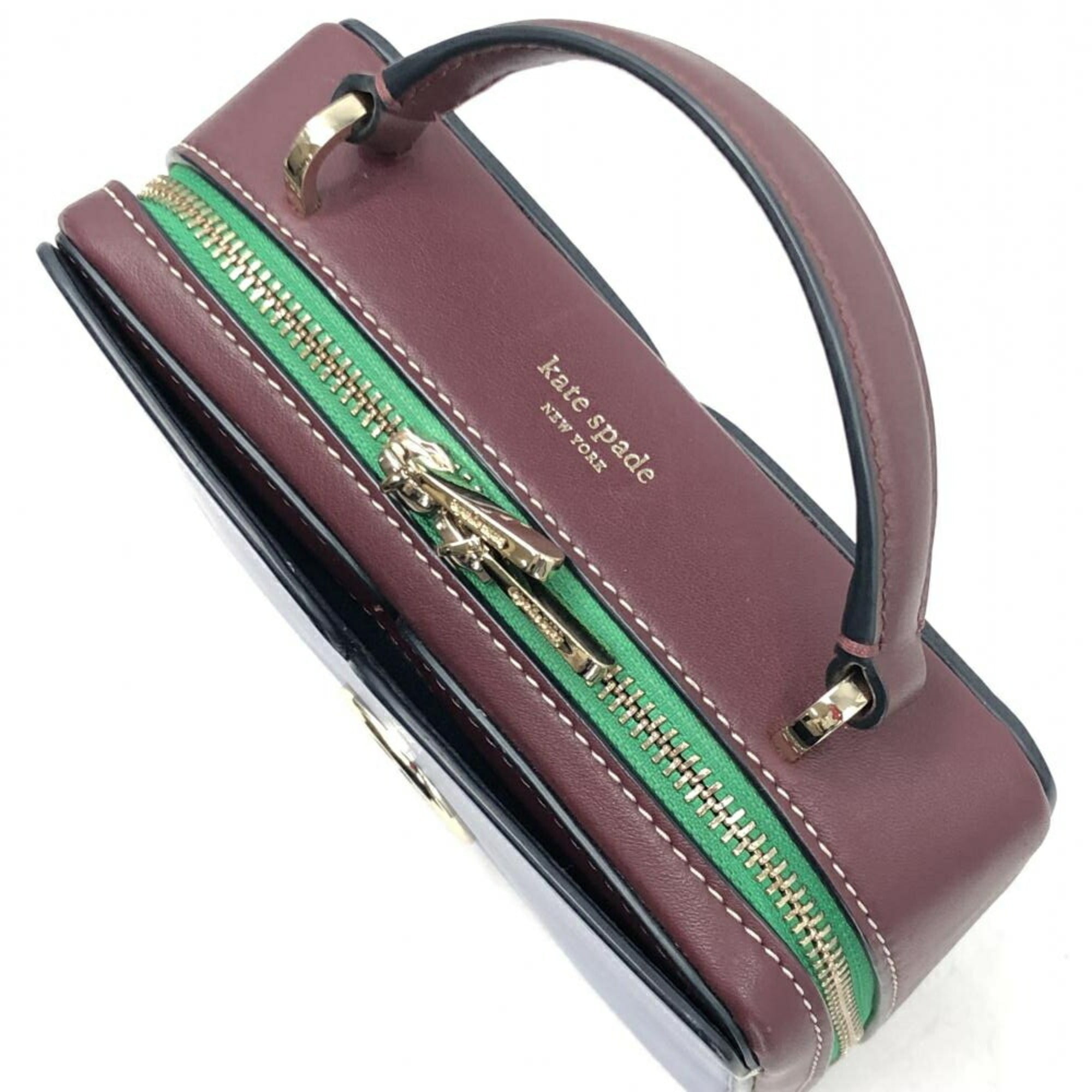 Kate Spade Blue Bordeaux Shoulder Bag (Pre-Owned)