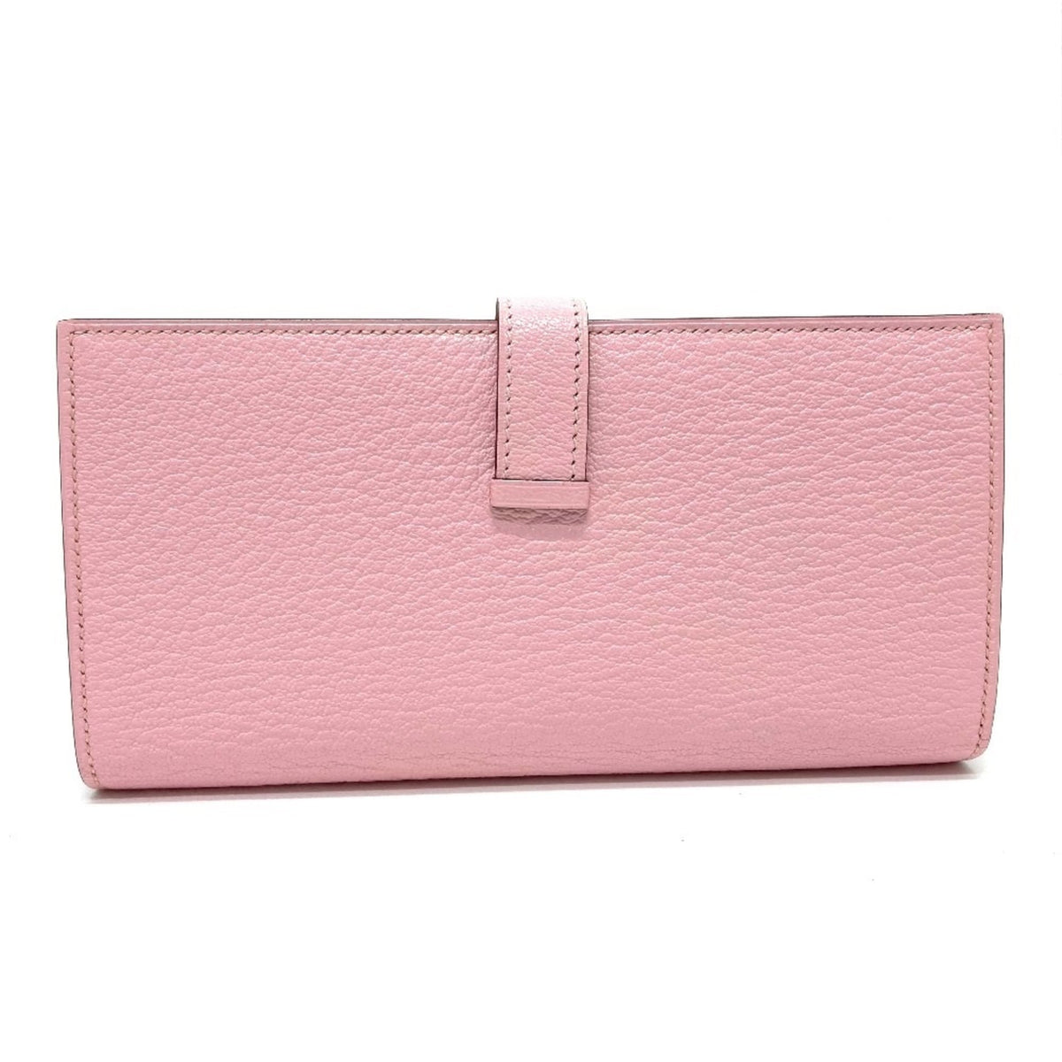 Hermes Pink Chevre Myzore Leather Wallet (Bi-Fold) (Pre-Owned)