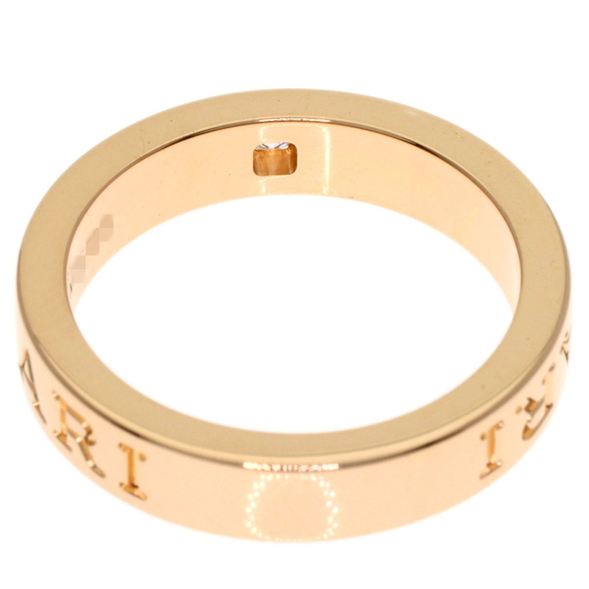 Bvlgari Pink Gold Pink Gold (18K) Band Ring (Pre-Owned)