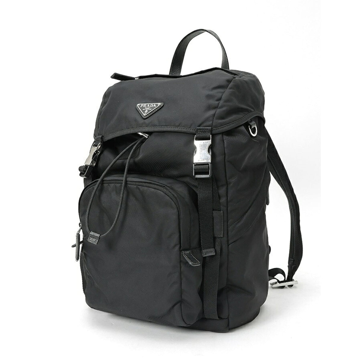 Prada Black Fabric Backpack (Pre-Owned)
