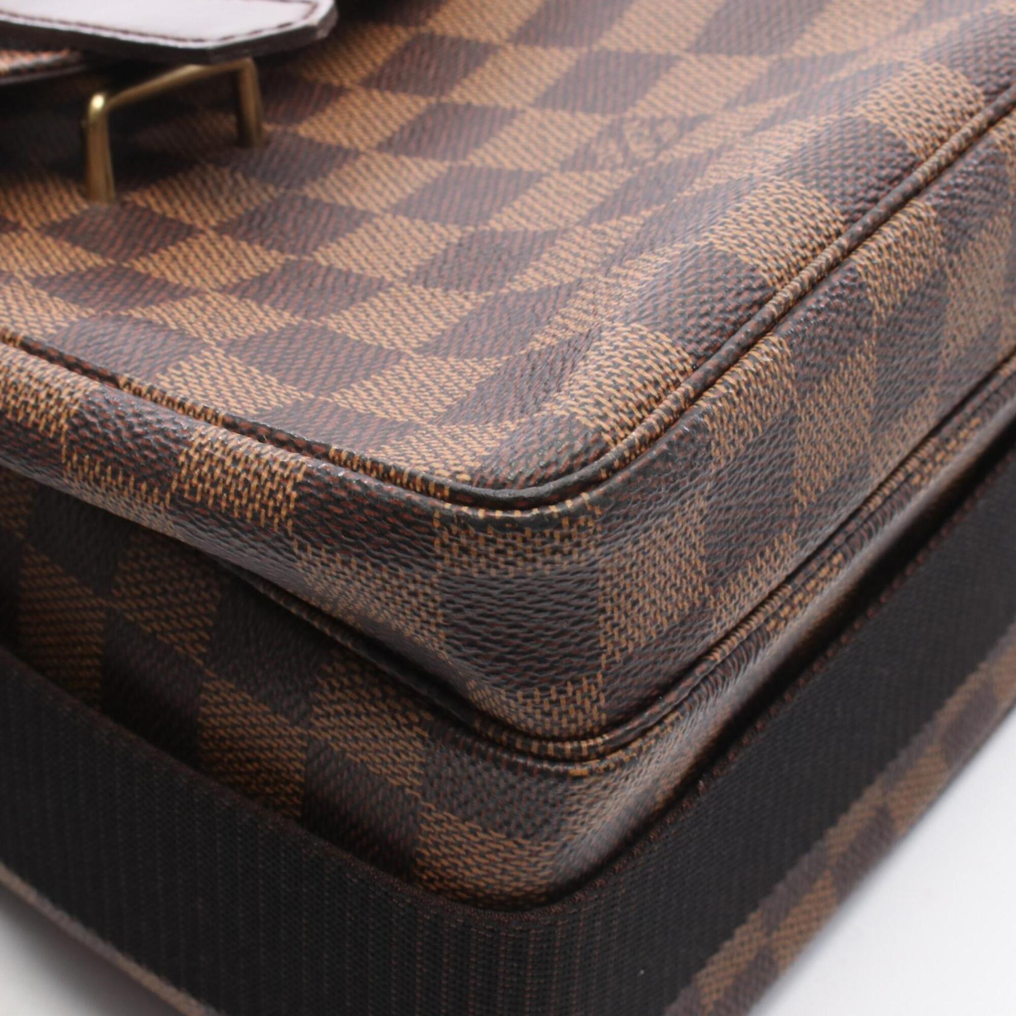 Louis Vuitton Brown Damier Canvas Damier Canvas Handbag Shoulder Bag (Pre-Owned)