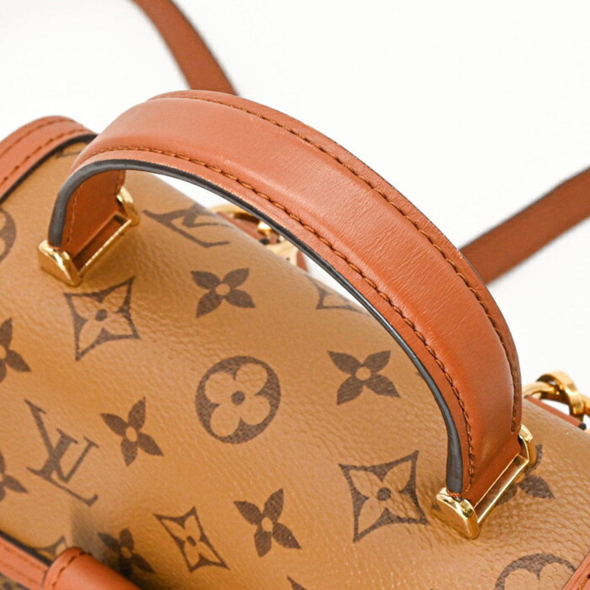 Louis Vuitton Brown Monogram Canvas Backpack (Pre-Owned)