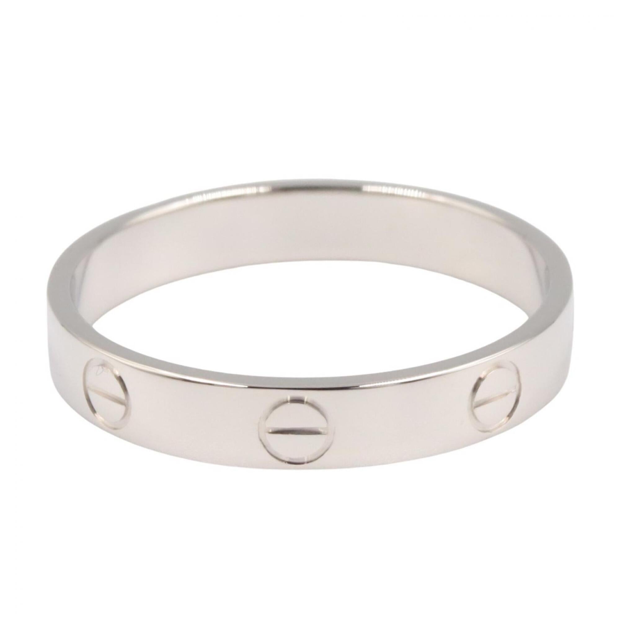 Cartier Silver White Gold (18K) Band Ring (Pre-Owned)