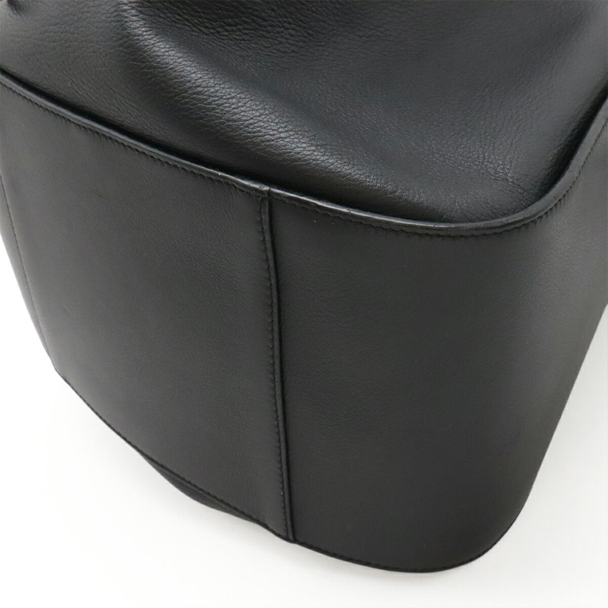 Loewe Hammock Black Leather Handbag Shoulder Bag (Pre-Owned)