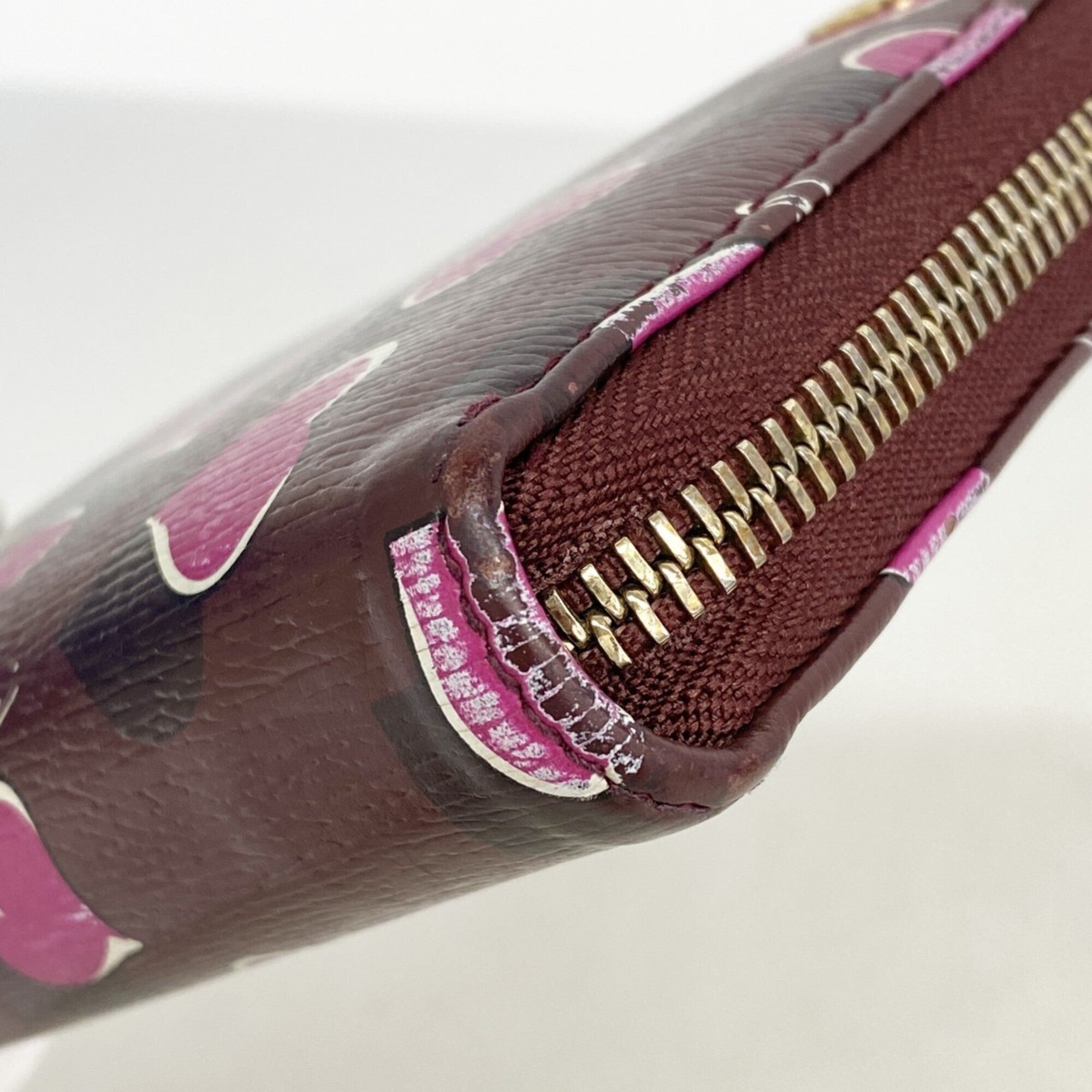 Gucci Pink Purple Long Wallet (Bi-Fold) (Pre-Owned)
