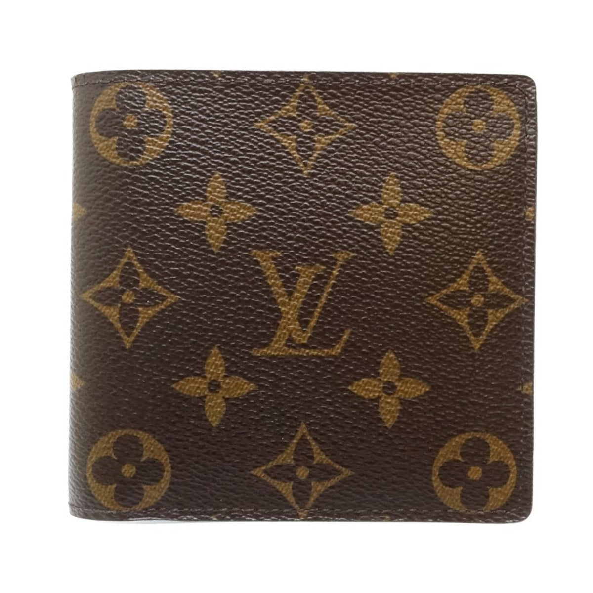 Louis Vuitton Brown Monogram Canvas Wallet (Bi-Fold) (Pre-Owned)