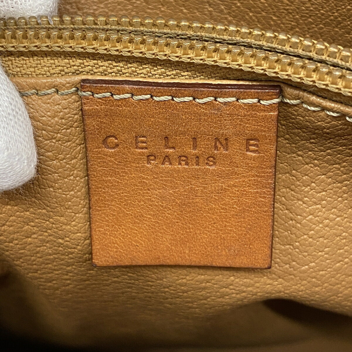 Celine Brown Pvc Tote Bag (Pre-Owned)