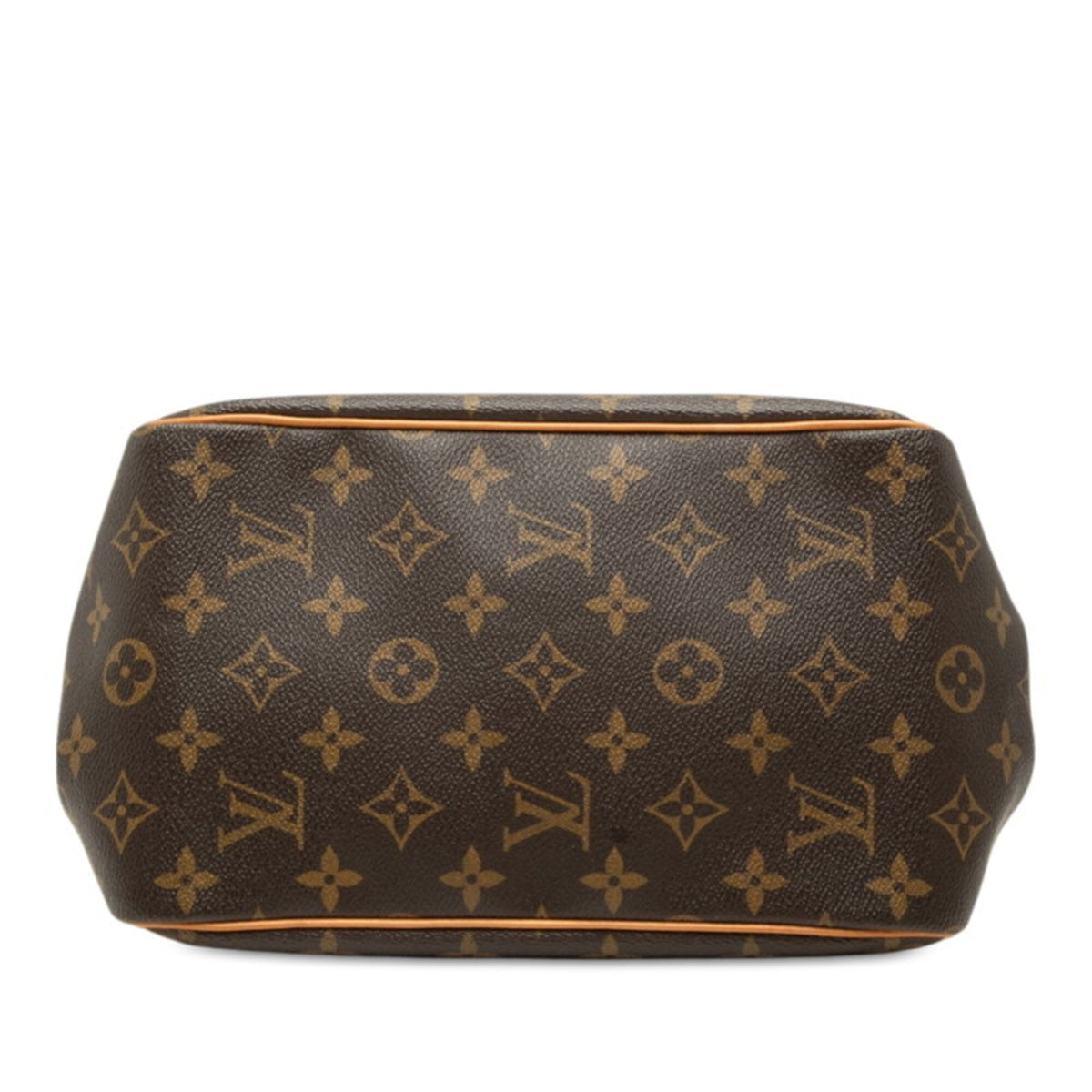 Louis Vuitton Brown Monogram Pvc Leather Handbag Tote Bag (Pre-Owned)