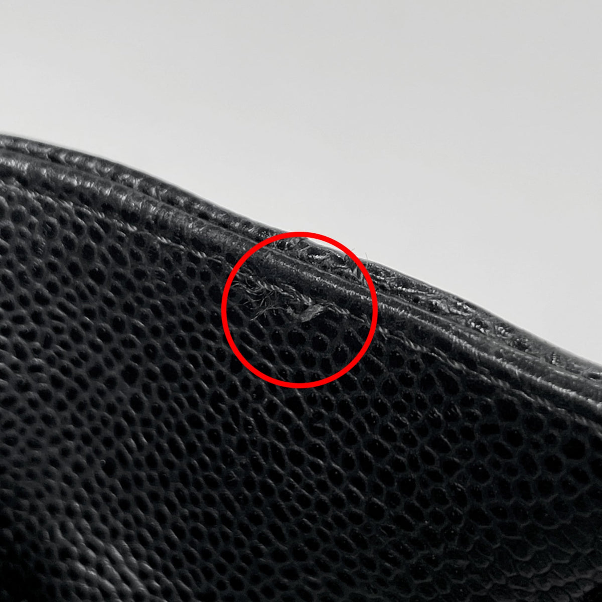 Chanel Black Grained Calfskin Tote Bag (Pre-Owned)