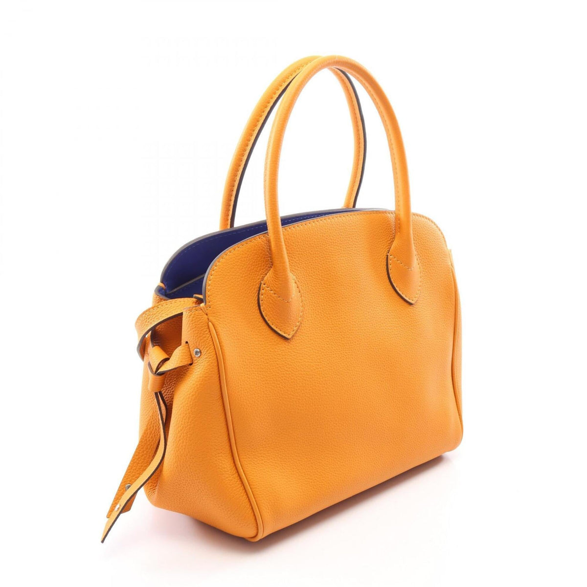 Louis Vuitton Orange Leather Handbag (Pre-Owned)