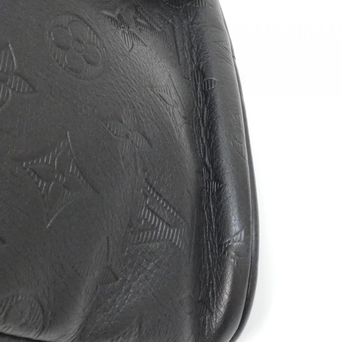 Louis Vuitton Monogram Shadow Black Monogram Shadow Shoulder Bag (Pre-Owned)