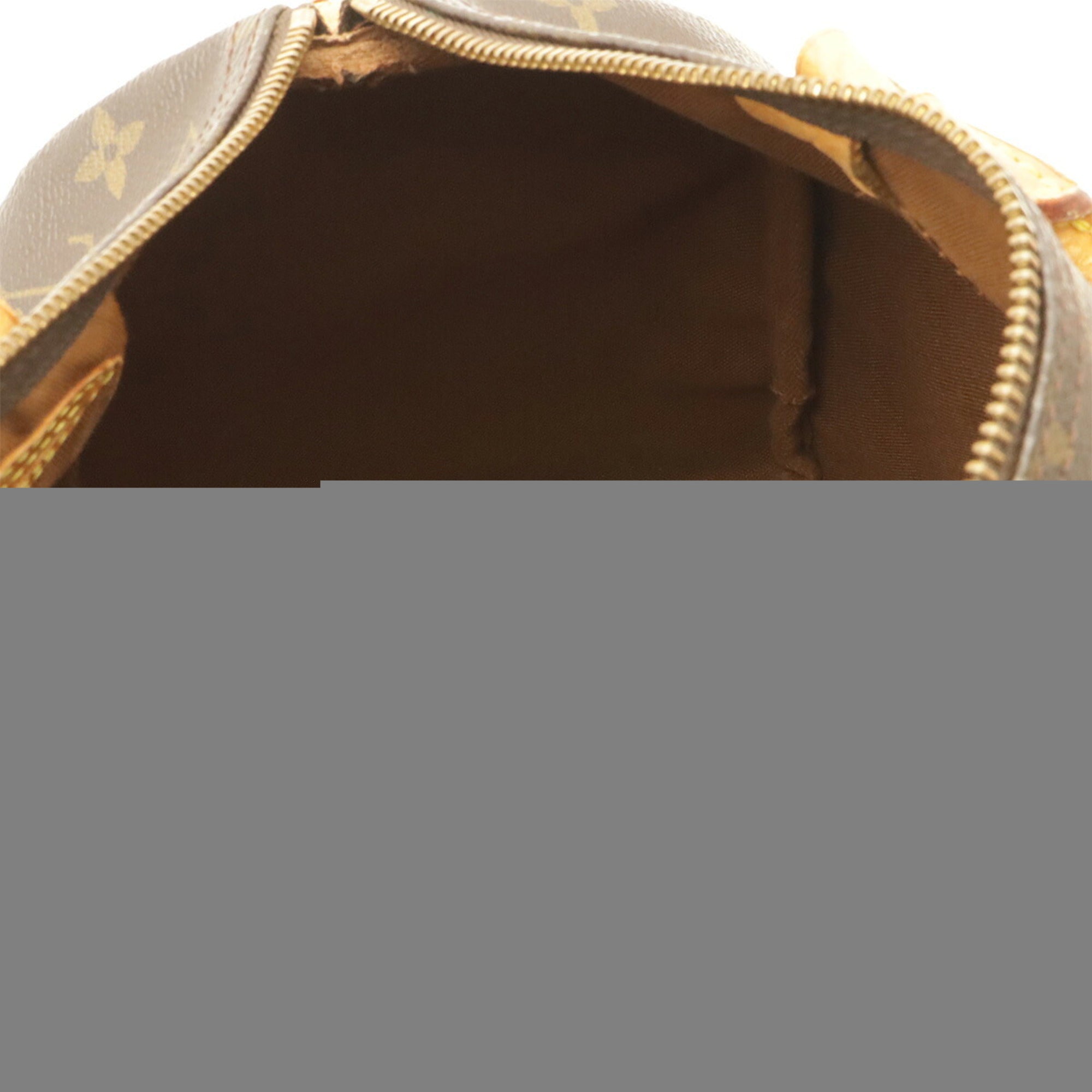 Louis Vuitton Brown Monogram Canvas Boston Bag Handbag (Pre-Owned)