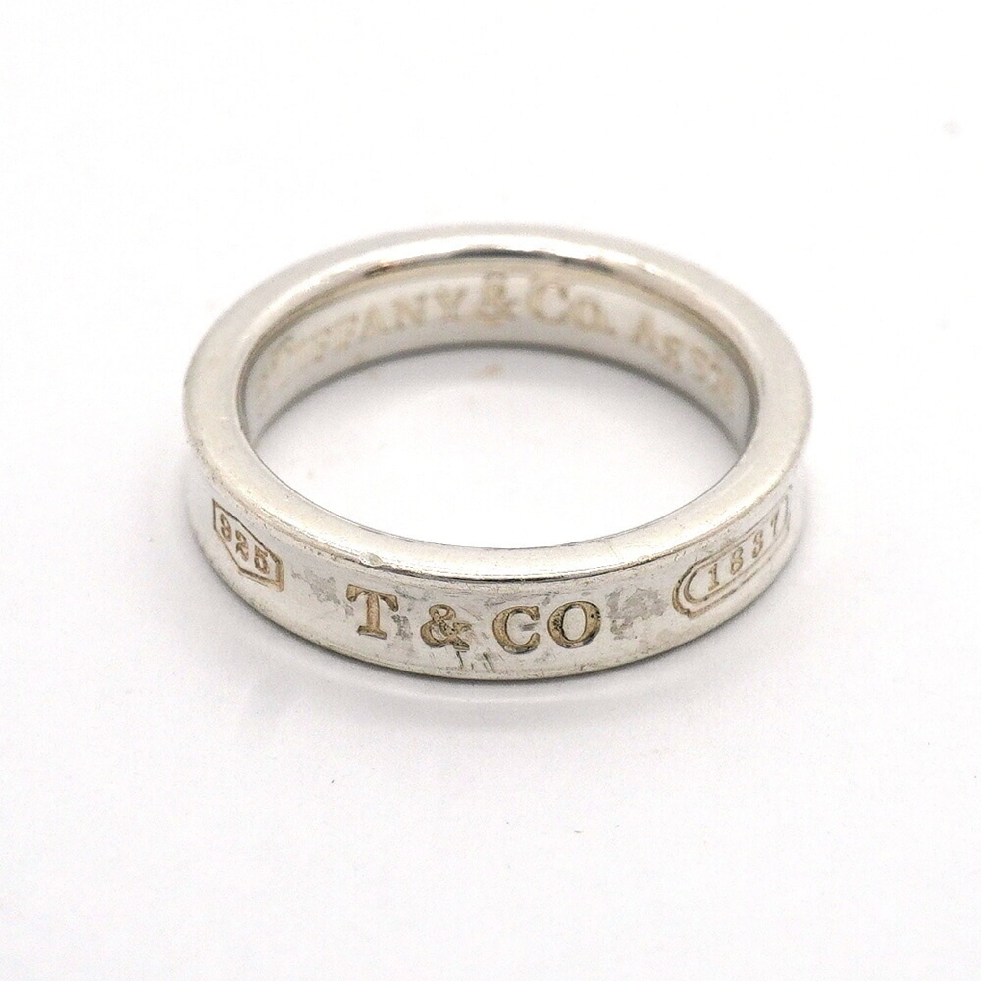 Tiffany Silver 925 Band Ring (Pre-Owned)