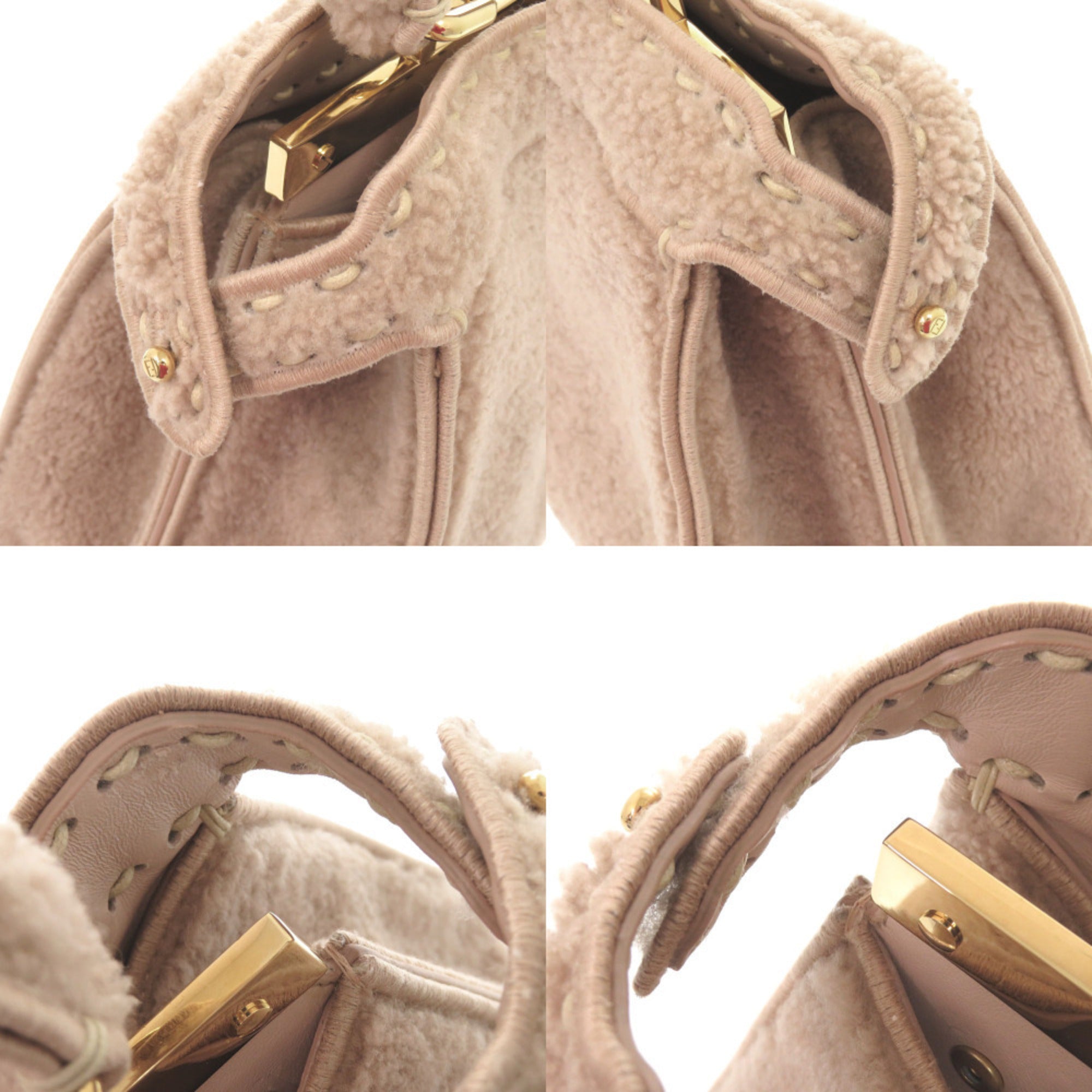 Fendi Pink Leather Handbag (Pre-Owned)