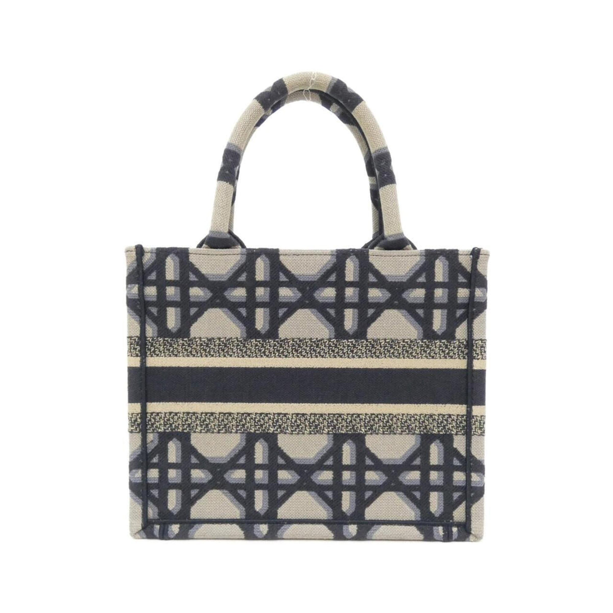 Christian Dior Blue Canvas Handbag (Pre-Owned)
