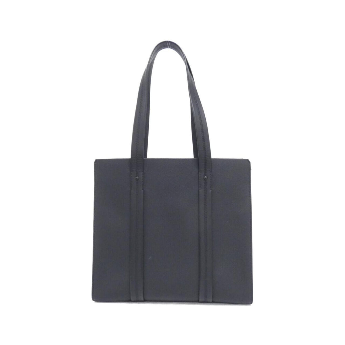 Louis Vuitton Black Leather Handbag (Pre-Owned)