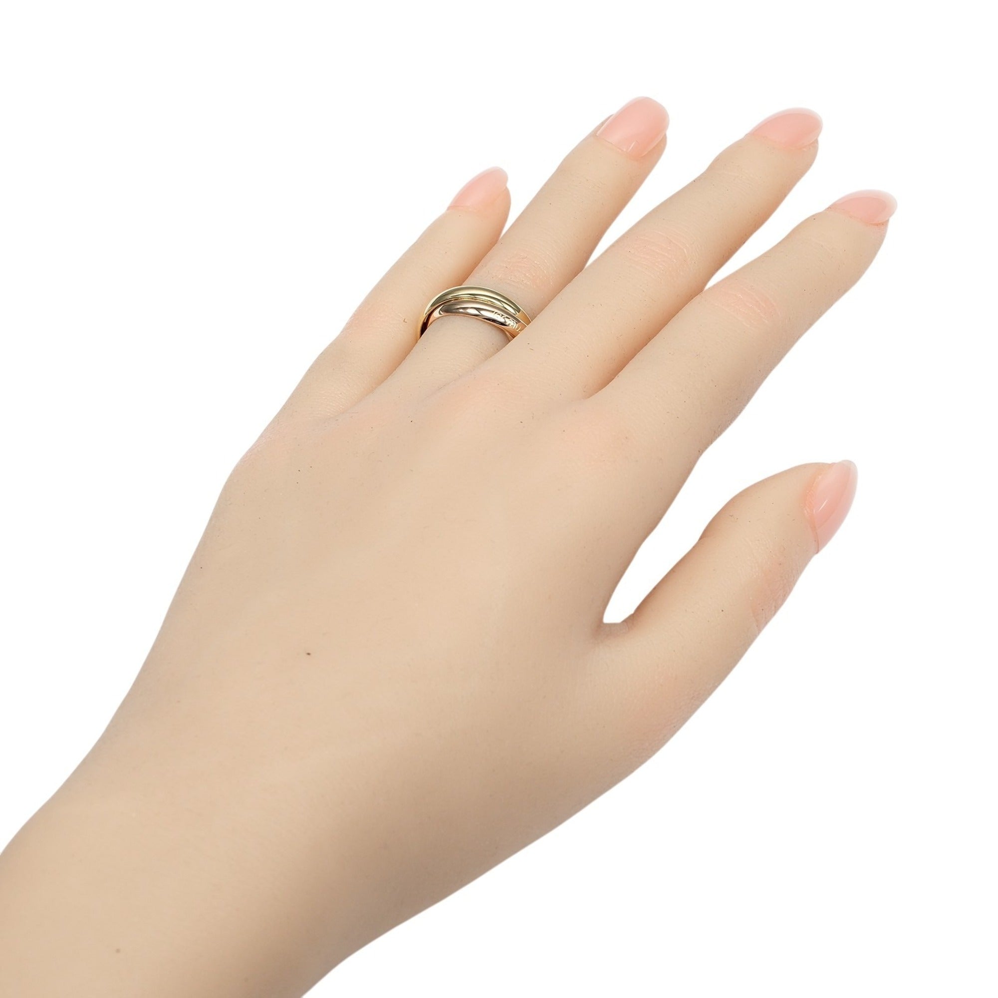 Cartier Yellow Gold (18K) Pink Gold (18K) White Gold (18K) Band Ring (Pre-Owned)