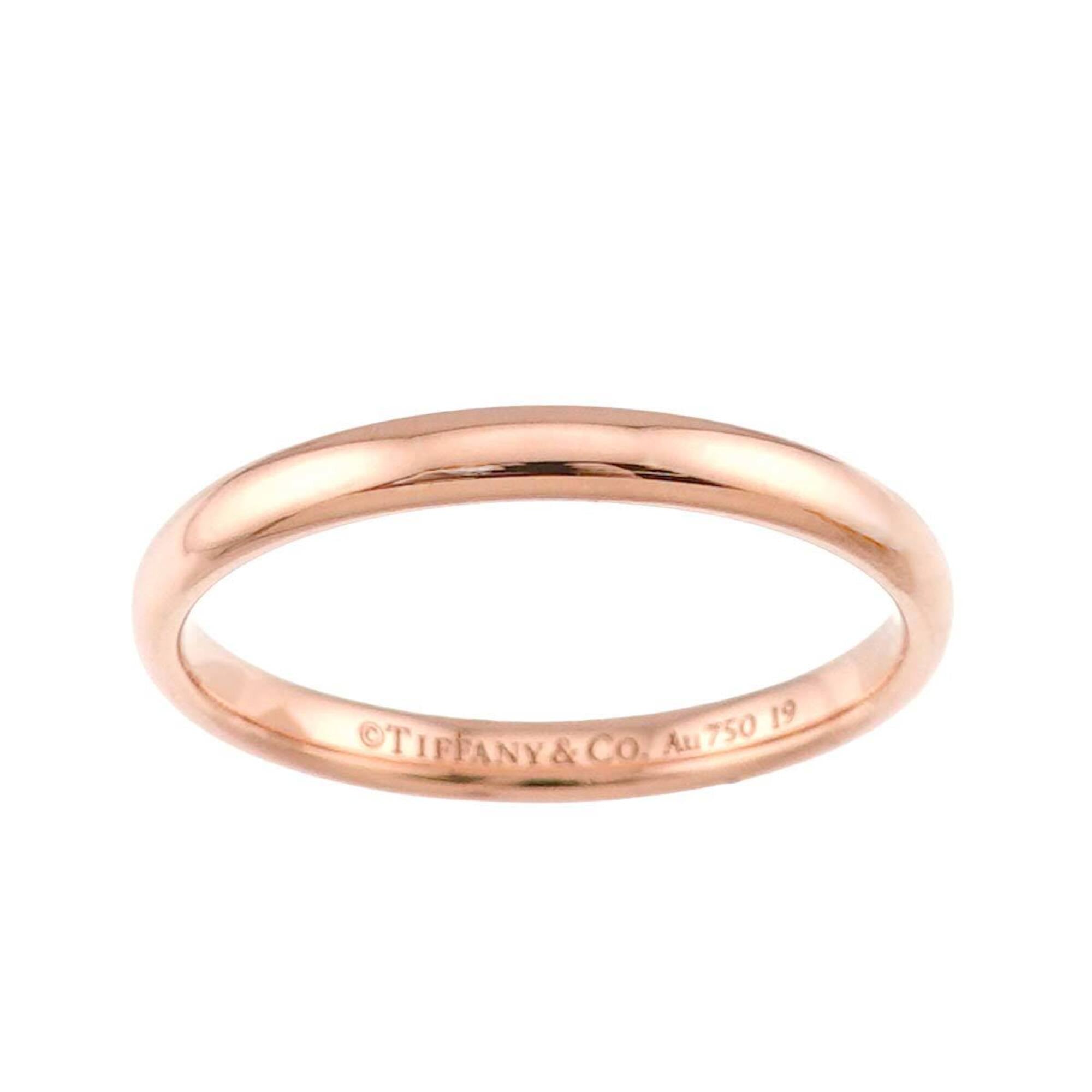 Tiffany Pink Gold (18K) Band Ring (Pre-Owned)