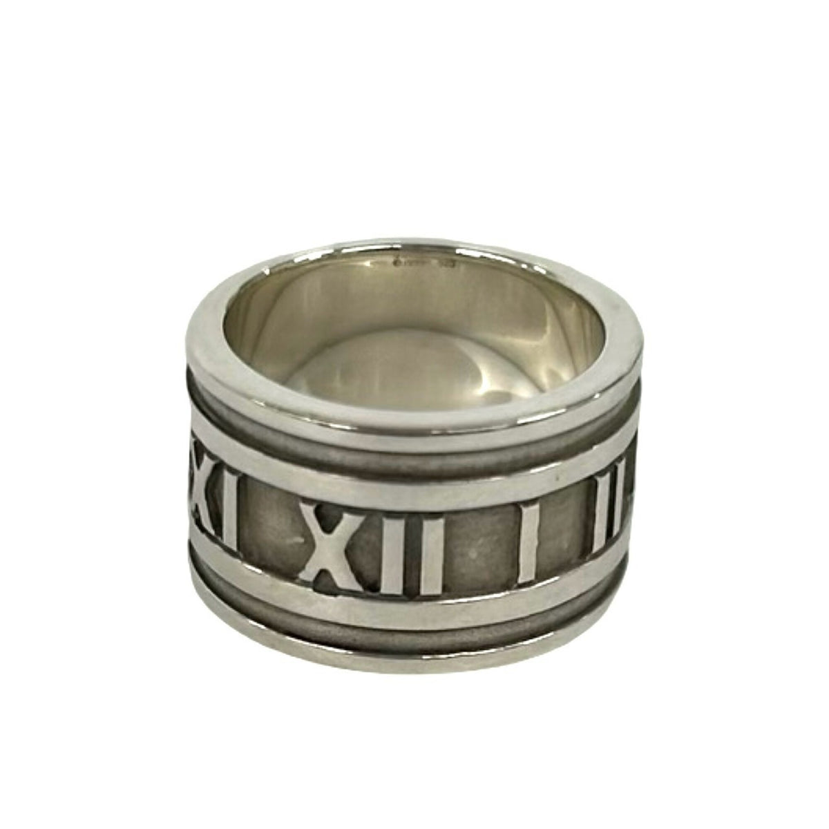 Tiffany Silver Silver 925 Band Ring (Pre-Owned)