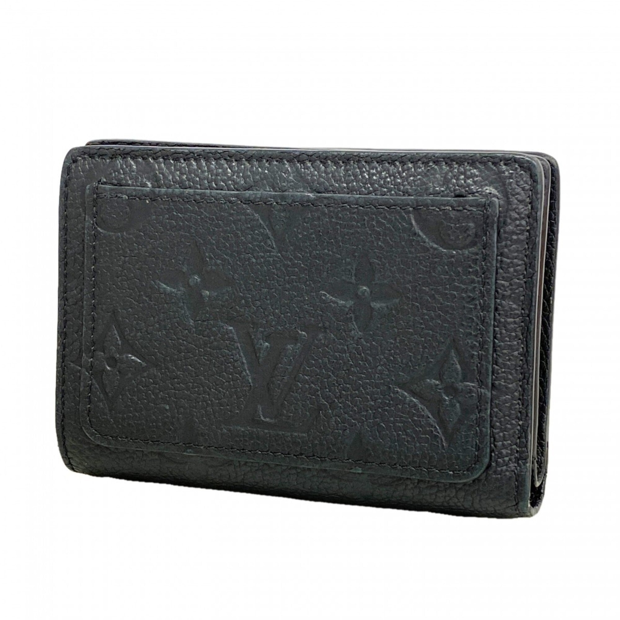 Louis Vuitton Noir Wallet (Bi-Fold) (Pre-Owned)