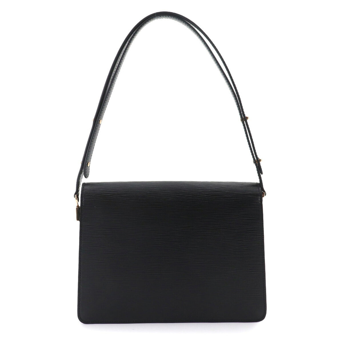 Louis Vuitton Black Red Color Epi Leather Handbag Shoulder Bag (Pre-Owned)