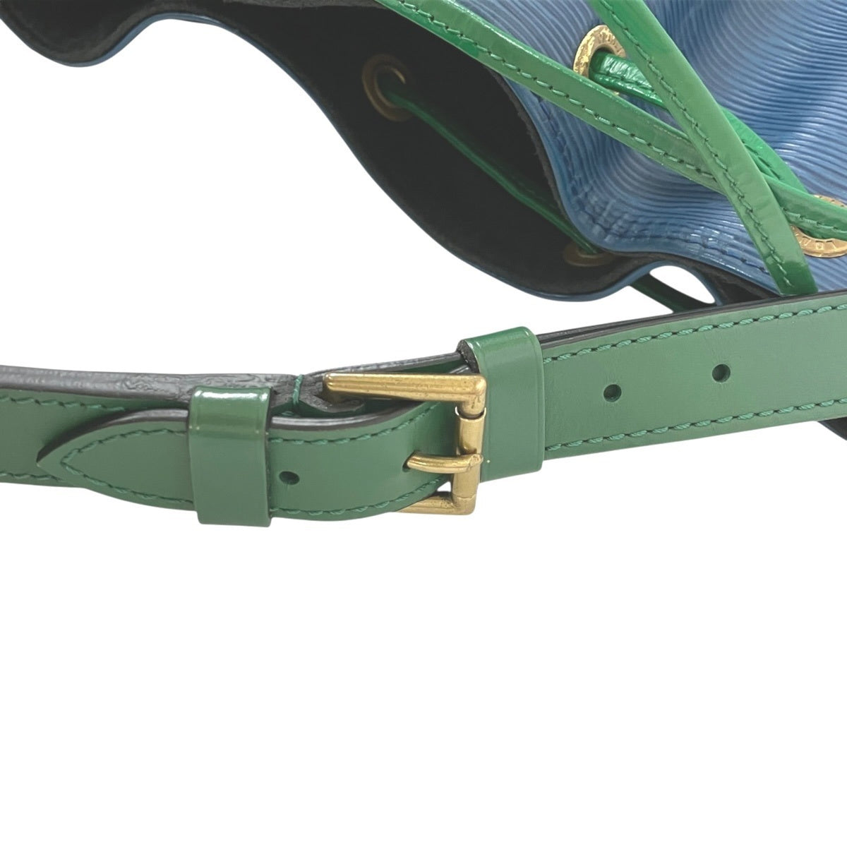 Louis Vuitton Epi Blue Green Epi Leather Shoulder Bag (Pre-Owned)