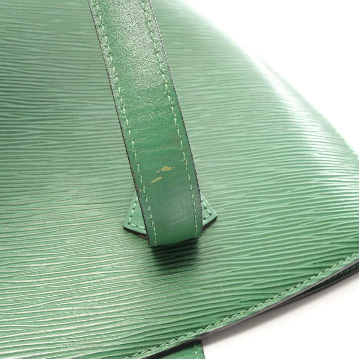 Louis Vuitton Borneo Green Green Epi Leather Handbag Shoulder Bag (Pre-Owned)